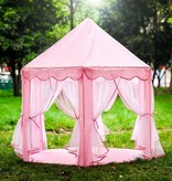 Speeltent voor Kinderen - Met Bodem - Vanaf 3 Jaar -  Kinderen Tent Kasteel - Voor binnen en Buiten- roze