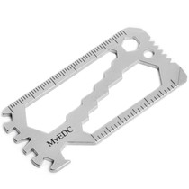 Schlüsselanhänger  24 in 1 - Multitool Gadget mit 24 Funktionen - Survival Gadget