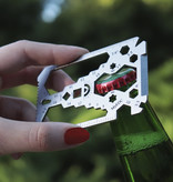 MyEDC Wallet Card 34 in 1 - Multitool Gadget with 34 Functions - Credit Card Size Multi Tool - Survival Gadget