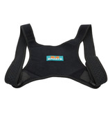 Rugbrace - Rug Corrector voor houding en correctie van rug, schouder en nek - Postuur Corrector inc. Okselpads - Schouderbrace Zwart
