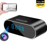 Spy Clock Wekker - Digitale Klok met Verborgen Camera - Wifi Spy Klok - Bewegingsdetectie en Nachtfunctie - 4K/2K/1080P/ h.264- iOS en Android