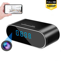 Spy Clock Alarm Clock - Digital Clock with Hidden Camera - Wifi Spy Clock - Motion Detection and Night Function - 4K/2K/1080P/ h.264 - iOS and Android