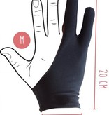 Tablet Teken Handschoen - Zwart - iPad Tablet Handschoen - Drawing Artist Glove - Wacom Tekentablet Glove