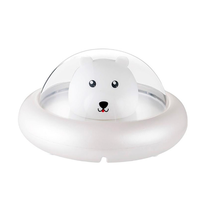 Space Night Light UFO Space Bear Cosmic Teddy Bear Night Light