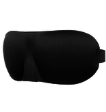 Sleeping mask 3D ergonomic - Eye mask - Sleeping glasses - Blindfold - 100% blackout - Night mask with supplied Earplugs