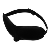 Sleeping mask 3D ergonomic - Eye mask - Sleeping glasses - Blindfold - 100% blackout - Night mask with supplied Earplugs