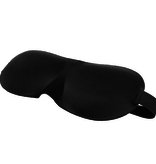 Sleeping mask 3D ergonomic - Eye mask - Sleeping glasses - Blindfold - 100% blackout - Night mask with supplied Earplugs