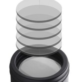 Kompaktes wasserdichtes Monokular-Fernglas 16x52 - 16x Zoom - 66-800m Sicht