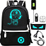 Glow In The Dark Rugzak Jongen - Design Backpack - Rugtas