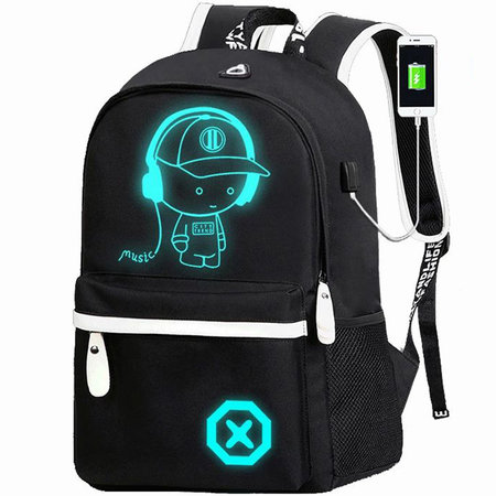 Glow In The Dark Backpack Boy - Design Backpack
