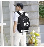 Im Dunkeln leuchtender Rucksack Smile - Design-Rucksack