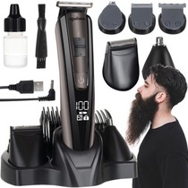 Professional Cordless Hair Clipper Men - Complete Set - Beard Trimmer - USB rechargeable