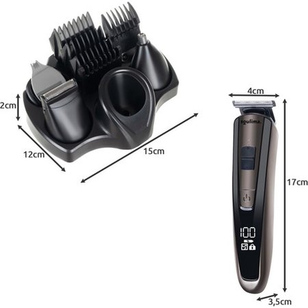 Soulima Professional Cordless Hair Clipper Men - Complete Set - Beard Trimmer - USB rechargeable