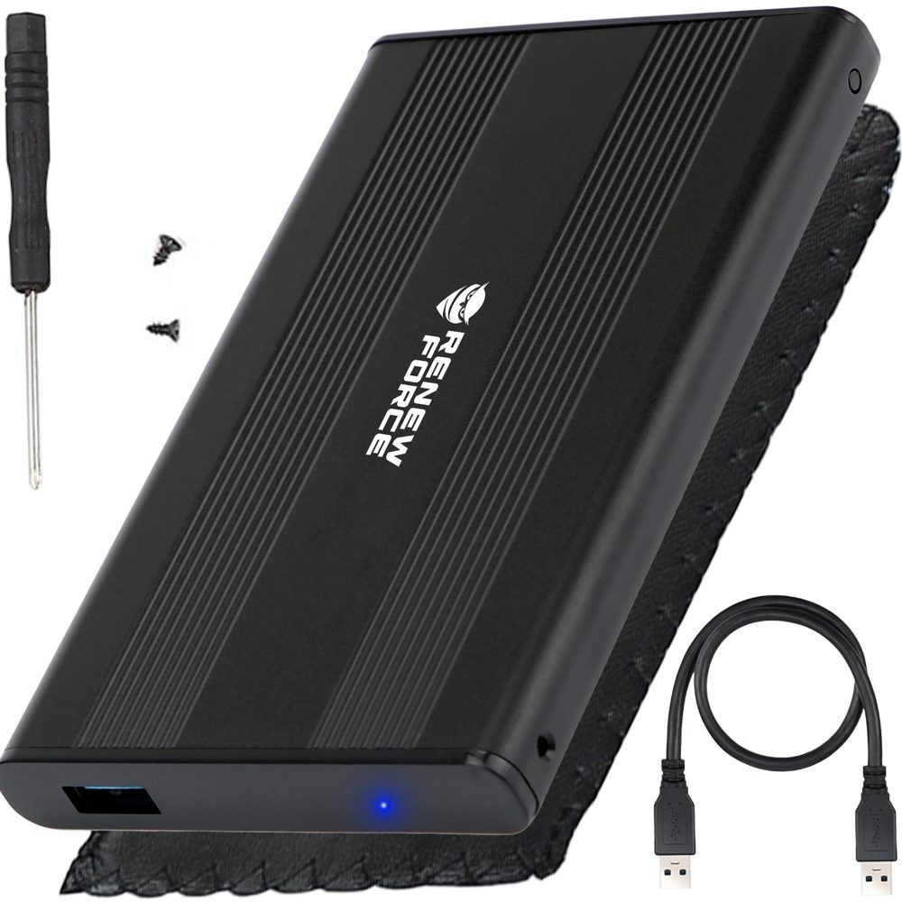 Externe Harde Schijf HDD-SSD Behuizing SATA 2,5USB 3.0