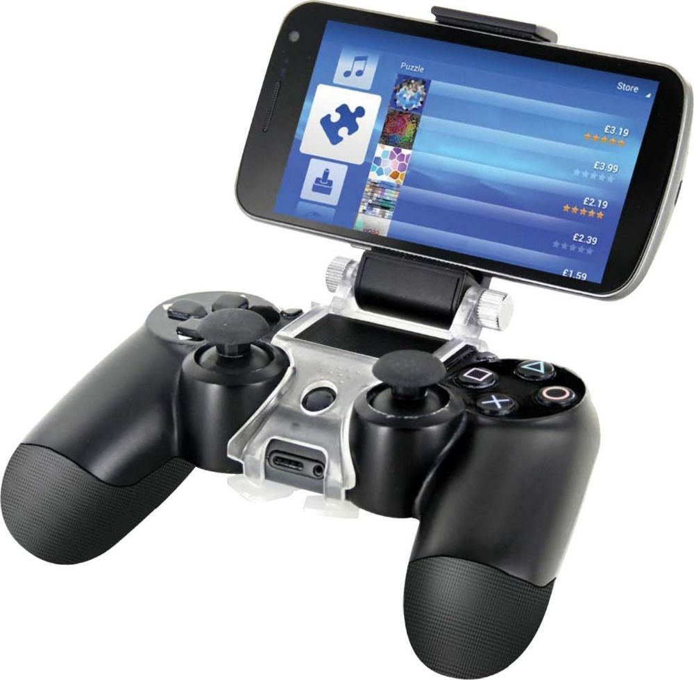 nicht klep bellen Smartphone Houder Klem Mount voor PS4 controller - Geeektech.com