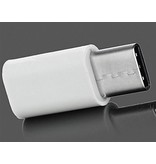 Geeek USB-C (m) - USB Micro B (v) adapter - USB2.0 - white