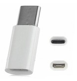 Geeek USB-C (m) - USB Micro B (v) adapter - USB2.0 - white