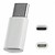 Geeek USB-C (m) - USB Micro B (v) adapter - USB2.0 - white