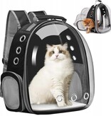 Backpack for pets - Carrier bag for cats and small dogs - Transport bag - Animal Backpack