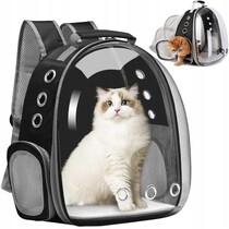 Pet backpack - Carrier bag for cats and small dogs - Transport bag - Animal Transporter