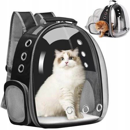 Rucksack für Haustiere – Tragetasche für Katzen und kleine Hunde – Transporttasche – Tierrucksack