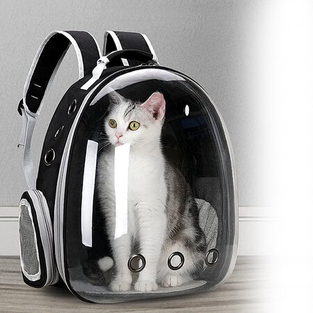 Rucksack für Haustiere – Tragetasche für Katzen und kleine Hunde – Transporttasche – Tierrucksack