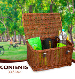 Bicycle Gear Bicycle basket/Baker's basket Reed - 30 liters - 45 x 30 x 25 cm