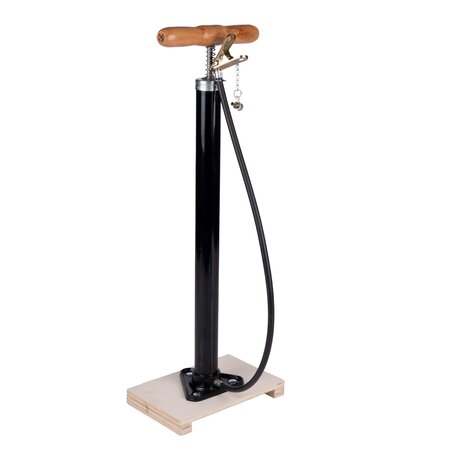 Dunlop Classic Floor Pump - 6 Bar - Schader, Presta and Dunlop Valve