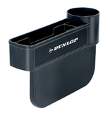 Dunlop Autostoel Organizer - met Cupholder - Antislip mat - Zwart