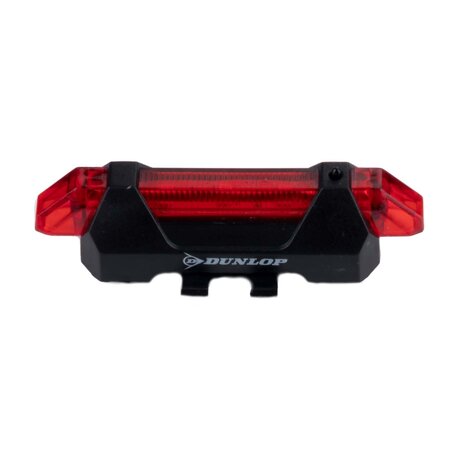 Dunlop Fietsverlichting Set - 2 Stuks: Rood / Wit Licht - USB Oplaadbaar