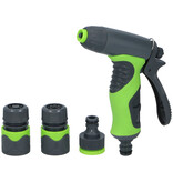 Kinzo 4-Piece Spray Gun Set Garden Hose Connectors