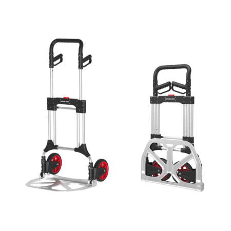 Magnacart Foldable Hand Truck - Load capacity up to 200KG - Transport trolley - 60 x 9 x 102 CM - Lightweight Aluminum