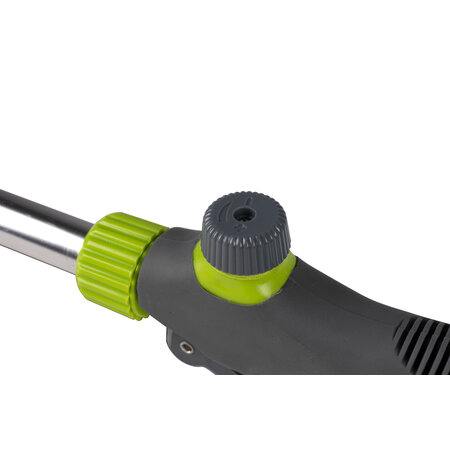 Kinzo Spray Head Garden Hose - Irrigation System - 66 x 9 x 3.5 CM - with 27 Irrigation Holes - 1/2 Connector for Garden Hose - Green/Gray