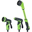 Kinzo 3-Piece Spray Head Set Garden Hose - Spray Gun, Spray Gun and Extendable Spray Head 15"