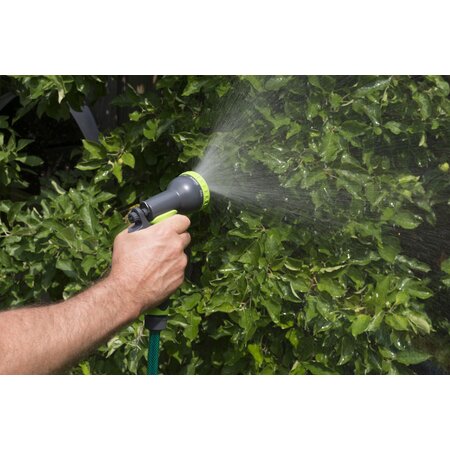 Kinzo 3-Piece Spray Head Set Garden Hose - Spray Gun, Spray Gun and Extendable Spray Head 15"