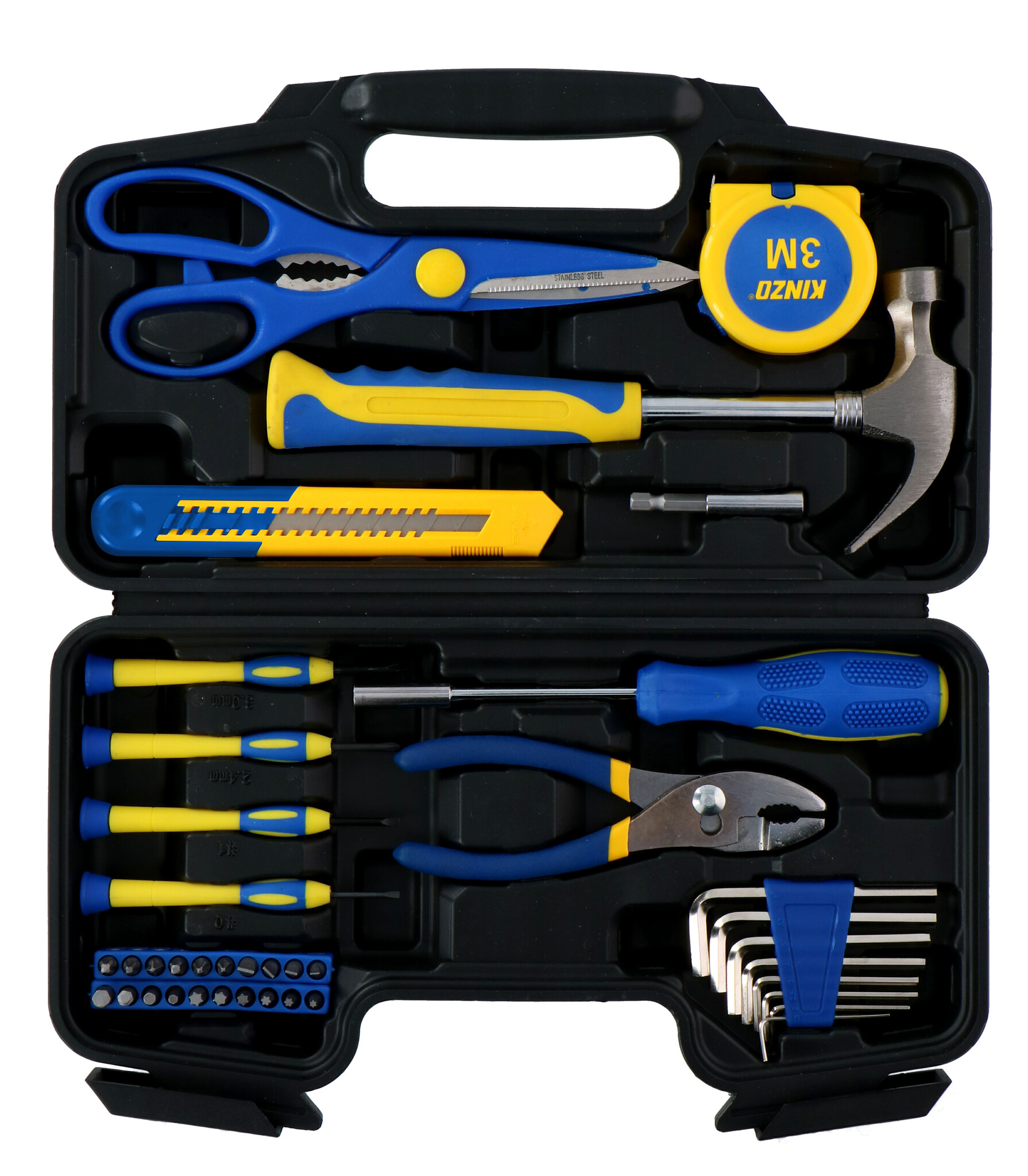 17-Piece Plier Wrench Hammer Screwdriver General Repair Hand Tool Set  Household Home Kit