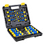 Kinzo Screwdriver set 32-piece - Incl. Case - Screwdrivers with Magnetic Tip - Black, Yellow, Blue