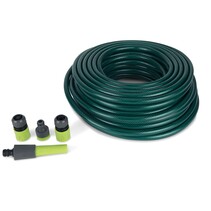 Garden Garden Hose - 30 Meters - with Sprayer and Connectors - 5-Piece