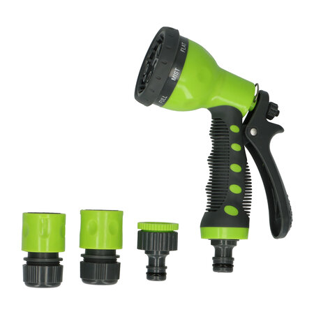 Kinzo Garden Spray Head Set - 4-piece - 7 Spray functions