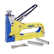Tacker Stapler - incl. 1500 Nails and Staples - for Carpet and Wood - Infinitely Adjustable