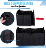 All Ride Trunk Organizer - Foldable - Auto Accessories - Black