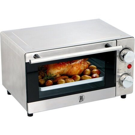 All Ride Mini Oven - 24 Volt - Camping, Camper, Boat and Truck Oven - 300W - 9L - Stainless Steel