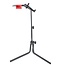 Dunlop Bicycle repair stand - Height adjustable 95 to 105 CM - Max. Carrying capacity 20KG - Incl. Storage box tools - Metal - Black