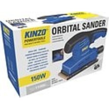 Kinzo Sanding machine - 230V - Blue - Woodworking - Orbital sander