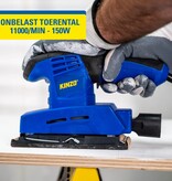 Kinzo Sanding machine - 230V - Blue - Woodworking - Orbital sander