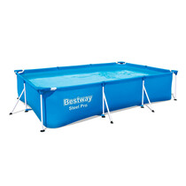 Familienschwimmbecken - Steel Pro Swimming Pool - Aufstellbecken 300 x 201 x 66 cm