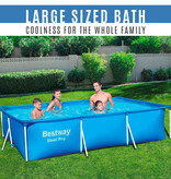 Bestway Familienschwimmbecken - Steel Pro Swimming Pool - Aufstellbecken 300 x 201 x 66 cm