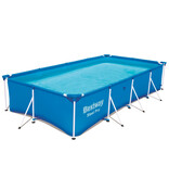 Bestway Familienschwimmbecken 400 x 211 x 81 cm – Stahlrahmen – Aufstellbecken – Steel Pro Power