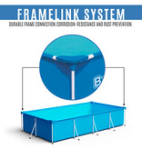 Bestway Family swimming pool 400 x 211 x 81cm - Steel Frame - Above-ground Swimming Pool - Steel Pro Power