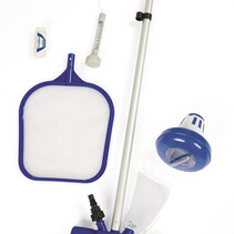 Swimming Pool Maintenance Set 7-Piece - including Landing Net and Vacuum Cleaner